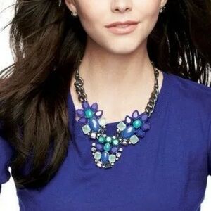 Stella and Dot peacock bracelet and necklace set